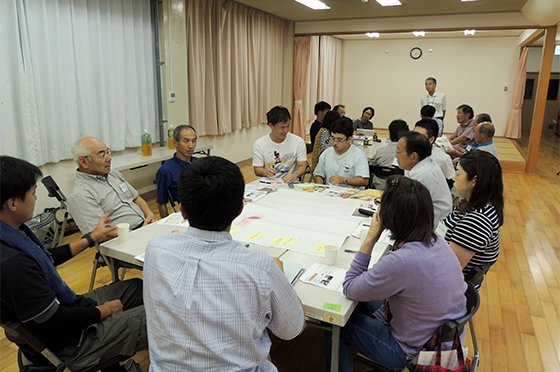 地域住民とのワークショップの運営
