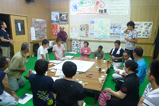 地域住民とのワークショップの運営